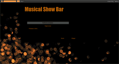 Desktop Screenshot of musicalshowbar.blogspot.com