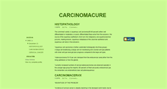 Desktop Screenshot of carcinomacure.blogspot.com