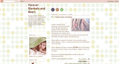 Desktop Screenshot of foreverblanketsandbears.blogspot.com