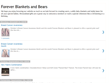 Tablet Screenshot of foreverblanketsandbears.blogspot.com