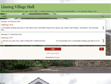 Tablet Screenshot of llanteghall.blogspot.com