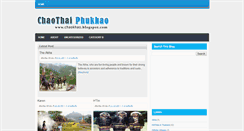 Desktop Screenshot of chaokhao.blogspot.com