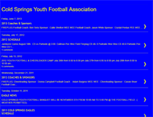Tablet Screenshot of coldspringsyouthfootball.blogspot.com