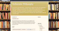 Desktop Screenshot of hellenisticphilosophy.blogspot.com