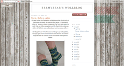 Desktop Screenshot of beemybearwollblog.blogspot.com