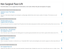 Tablet Screenshot of nonsurgicalfacelift.blogspot.com