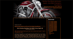 Desktop Screenshot of harleydavidson-pictures.blogspot.com