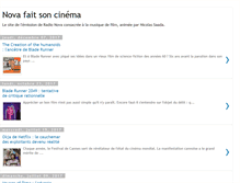 Tablet Screenshot of novafaitsoncinema.blogspot.com