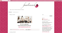 Desktop Screenshot of familiensache-blog.blogspot.com