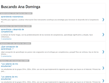 Tablet Screenshot of buscandoanadominga.blogspot.com