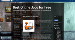 Desktop Screenshot of best-online-jobs-for-free.blogspot.com