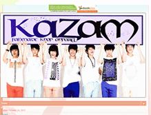 Tablet Screenshot of kazamapparel.blogspot.com