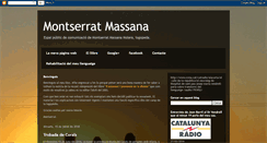 Desktop Screenshot of montserratmassana.blogspot.com