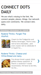 Mobile Screenshot of connectdotsdaily.blogspot.com