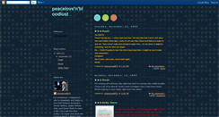 Desktop Screenshot of peacelovenbloodlust.blogspot.com