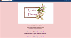 Desktop Screenshot of cristalflowers.blogspot.com