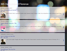 Tablet Screenshot of 365daysaroundflorence.blogspot.com