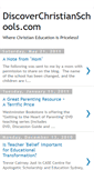 Mobile Screenshot of discoverchristianschools.blogspot.com