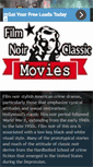 Mobile Screenshot of filmnoirclassicchannel.blogspot.com