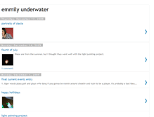 Tablet Screenshot of emmilyunderwater.blogspot.com