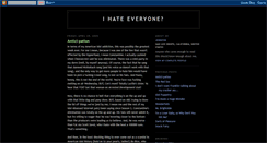 Desktop Screenshot of haaate.blogspot.com