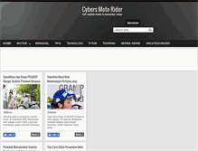 Tablet Screenshot of cybersbikers.blogspot.com