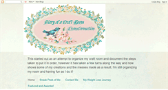 Desktop Screenshot of craftroomtransformation.blogspot.com