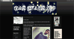 Desktop Screenshot of daswatsup.blogspot.com