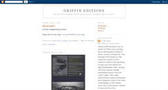 Desktop Screenshot of griffineditions.blogspot.com