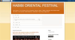 Desktop Screenshot of habibifestival2012.blogspot.com