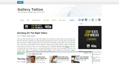 Desktop Screenshot of newgallerytatto.blogspot.com