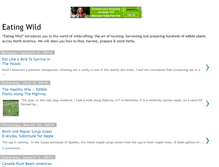 Tablet Screenshot of eatingwild.blogspot.com