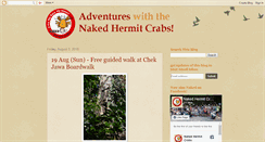 Desktop Screenshot of nakedhermitcrabs.blogspot.com