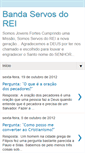Mobile Screenshot of bandaservosdorei.blogspot.com