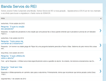 Tablet Screenshot of bandaservosdorei.blogspot.com