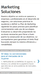 Mobile Screenshot of marketingsoluciones.blogspot.com