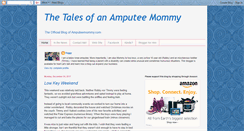 Desktop Screenshot of amputeemommy.blogspot.com