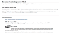Desktop Screenshot of internet-marketing-list.blogspot.com
