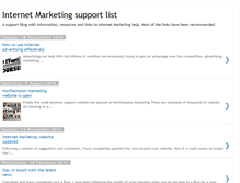 Tablet Screenshot of internet-marketing-list.blogspot.com