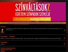 Tablet Screenshot of fesztival.blogspot.com