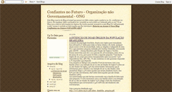 Desktop Screenshot of confiantesnofuturo.blogspot.com