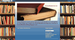 Desktop Screenshot of houseofthebelovedning.blogspot.com