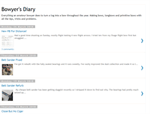 Tablet Screenshot of bowyersdiary.blogspot.com