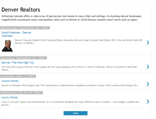 Tablet Screenshot of denver-realtors.blogspot.com