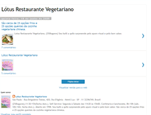 Tablet Screenshot of lotusveg.blogspot.com