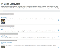 Tablet Screenshot of littlecarnivores.blogspot.com