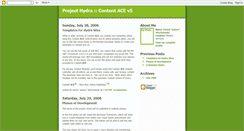 Desktop Screenshot of project-hydra.blogspot.com