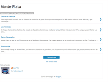 Tablet Screenshot of monteplatadominicana.blogspot.com