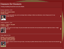Tablet Screenshot of gunners4gooners.blogspot.com