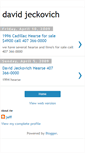 Mobile Screenshot of davidjeckovich.blogspot.com